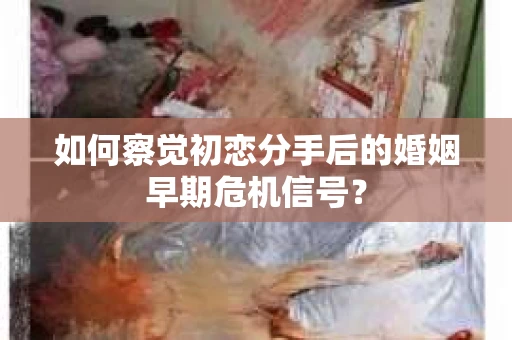 如何察觉初恋分手后的婚姻早期危机信号？