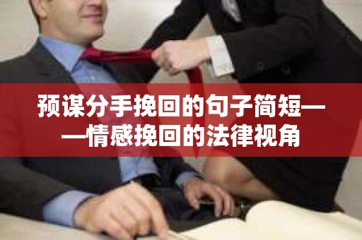 预谋分手挽回的句子简短——情感挽回的法律视角