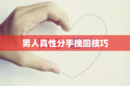 男人真性分手挽回技巧