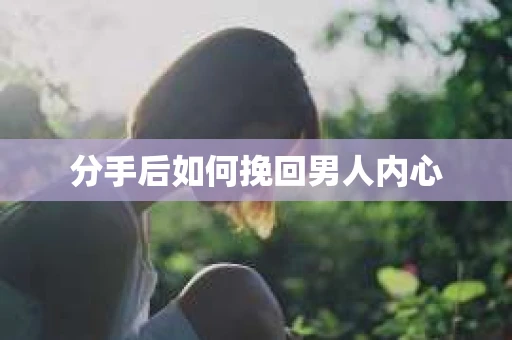 分手后如何挽回男人内心