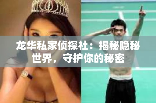 龙华私家侦探社：揭秘隐秘世界，守护你的秘密