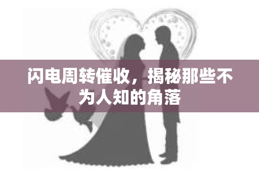 闪电周转催收，揭秘那些不为人知的角落
