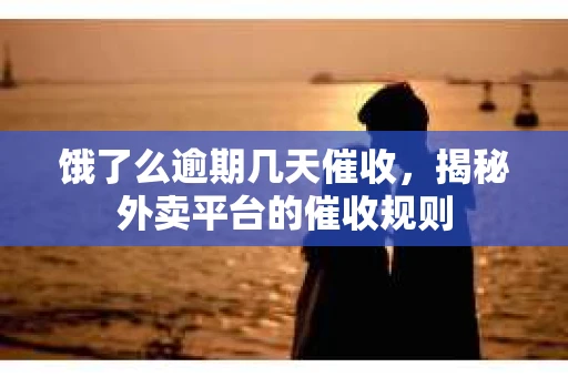 饿了么逾期几天催收，揭秘外卖平台的催收规则