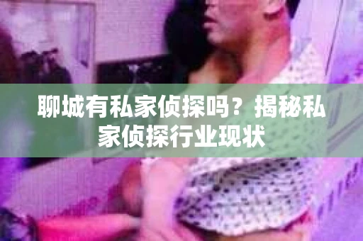 聊城有私家侦探吗？揭秘私家侦探行业现状