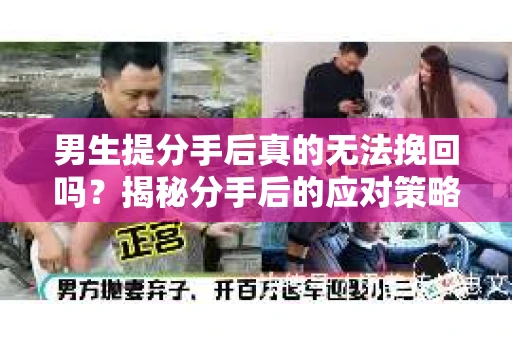 男生提分手后真的无法挽回吗?揭秘分手后的应对策略 男生提分手后真的无法挽回吗?揭秘分手后的应对策略