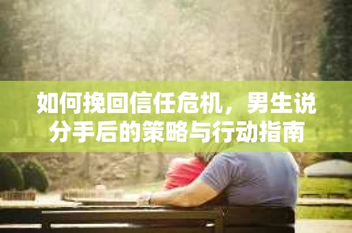 如何挽回信任危机,男生说分手后的策略与行动指南 如何挽回信任危机,男生说分手后的策略与行动指南