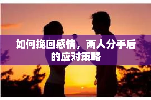 如何挽回感情，两人分手后的应对策略