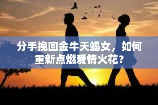 分手挽回金牛天蝎女，如何重新点燃爱情火花？