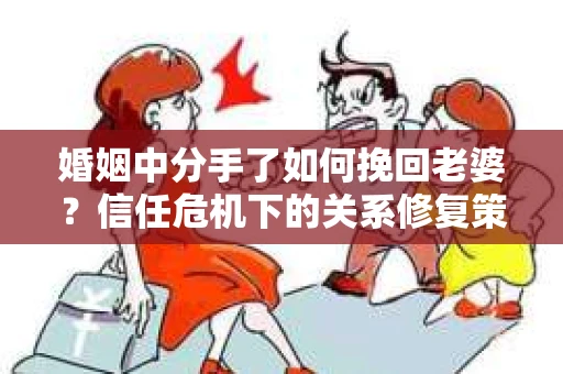 婚姻中分手了如何挽回老婆？信任危机下的关系修复策略